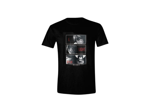 Death Note T-Shirt L, Light, Ryuk (L)