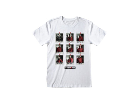 Haus des Geldes T-Shirt Polaroid (L)