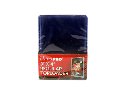 Ultra-Pro 3X4 Regular Toploader x25