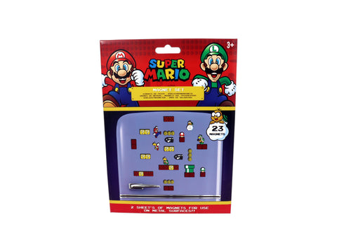 Super Mario Magnet Set (23 Stück)